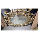 Lot of 4 Vintage Mirrors as Pirctured