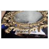 Lot of 4 Vintage Mirrors as Pirctured