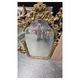 Lot of 4 Vintage Mirrors as Pirctured
