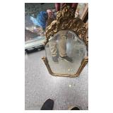 Lot of 4 Vintage Mirrors as Pirctured