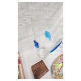 Pulled Glass Vase, and Vintage Misc Glassware