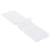 SKYSHALO Plastic Table Cover 42 x 96 in. 1.5 mm Thick Clear Solid Table Protector Rectangle PVC Desk Mat Waterproof