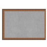 Amanti Art 2-Tone Bronze Copper 26 in. x 18 in. Framed Magnetic Board