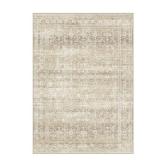 HaiiMeid Holly Beige 8 ft. x 10 ft. Distressed Vintage Floral Area Rug