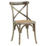 (2) MODWAY Gear Gray Dining Side Chair