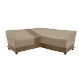 Hampton Bay V-Shape Beige Patio Furniture Cover