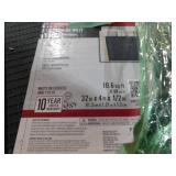 (54) Everbilt Watershield Shower System 32 in. x 4 ft. x 1/2 in. Wall, Tile and Stone XPS Foam Waterproof Backer Board