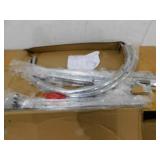 Econoco Chrome Metal Clothing Rack