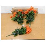 Nearly Natural 19 in. UV Resistant Artificial Bougainvillea Bush (Indoor/Outdoor) - (Set of 4)