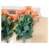 Nearly Natural 19 in. UV Resistant Artificial Bougainvillea Bush (Indoor/Outdoor) - (Set of 4)