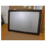 Amanti Art 2-Tone Bronze Copper 26 in. x 18 in. Framed Magnetic Board