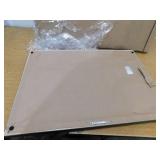 Amanti Art 2-Tone Bronze Copper 26 in. x 18 in. Framed Magnetic Board