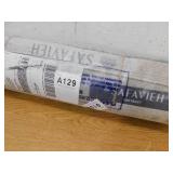 SAFAVIEH Abstract Ivory/Gray 2 ft. x 8 ft. Damask Runner Rug