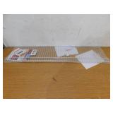 ClosetMaid SuperSlide 48 in. W x 12 in. D White Steel Wire Closet Shelf