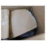 Mesh Seat Reclining Lumbar Support Ergonomic Drafting Office Chair in Black with Arms
