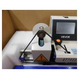 VEVOR Continuous Bag Band Sealing Machine, 0.24-0.47 in Seal Width, Horizontal Band Sealer Machine with Ink Printing, Temp & Speed Adjustable, Heat Sealing Machine for 0.001-0.03 in Plastic Bags