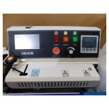 VEVOR Continuous Bag Band Sealing Machine, 0.24-0.47 in Seal Width, Horizontal Band Sealer Machine with Ink Printing, Temp & Speed Adjustable, Heat Sealing Machine for 0.001-0.03 in Plastic Bags