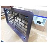 (8) 16 in. x 8 in. ABS Plastic Replacement Manual Foundation Vent in Brown