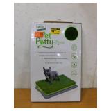 Nearly Natural 16.5 in. x 26.7 in. Indoor/Outdoor Dog Potty with Artificial Grass - 3-Layer Drainage Tray,UV-Resistant Pet Training Pad