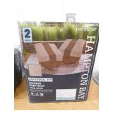 Hampton Bay Outdoor Patio Deep Seating Lounge Chair Cover (2-Pack