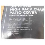 Hampton Bay High Back Outdoor Patio Chair Cover