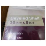 (2) Home Decorations 36 in. Floating Shelf