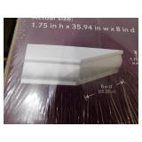 (2) Home Decorations 36 in. Floating Shelf