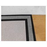StyleWell Racetrack Gray 30 in. x 47 in. Rubber Non-Slip Indoor Outdoor Door Mat