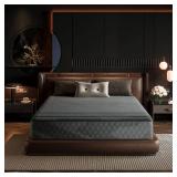 Babo Care Twin XL Size Medium Firm 10 in. Cool Gel Memory Foam Hybrid Mattress with CertiPUR-US, SGS and OEKO-TEX