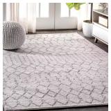 JONATHAN Y Moroccan HYPE Boho Vintage Diamond Cream/Gray 12 ft. x 15 ft. Area Rug