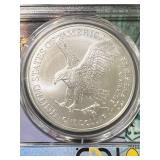 2025 AMERICAN SILVER EAGLE PCGS MS70