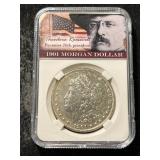 1901-O US MORGAN SILVER DOLLAR SLABBED