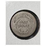 1913 US BARBER DIME