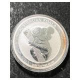 2020 AUSTRALIAN KOALA 1 TROY OZ .9999 FINE SILVER IN AIRTITE