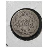 1911 US BARBER DIME