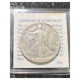 1941-S US WALKING LIBERTY HALF DOLLAR