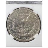 1903 US MORGAN SILVER DOLLAR SLABBED