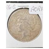 1926-S US PEACE SILVER DOLLAR