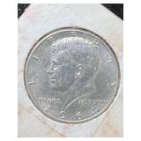 1964 US KENNEDY HALF DOLLAR UNC