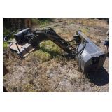 LandHoner Univeral Mount Bobcat Skid Loader Articulating 36" Brush Mower