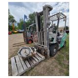 2010 Mitsubishi FG25N LP Forklift - For Parts or Repair