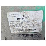 2010 Mitsubishi FG25N LP Forklift - For Parts or Repair