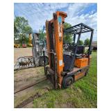 1993 Toyota 42-5FGCU15 LP Forklift - For Parts or Repair