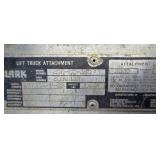 Clark Carton Clamp Forklift Attachment