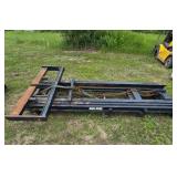 3 Stage Forklift Mast w/ Carriage - Not Tested