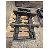Forklift Carriage with Integrated Side Shift - Not Tested