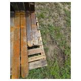 2 - Sets of Class II Forklift Forks - A & B