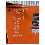 C & D 36 Volt Forklift Battery Charger - Not Tested
