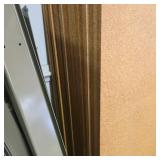Lot of Office Cubicle Panels, Metal Frames, Trim Rails, and Hardware