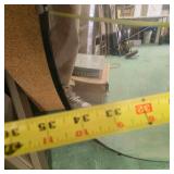 Round Convex Safety Mirror with Mounting Hardware